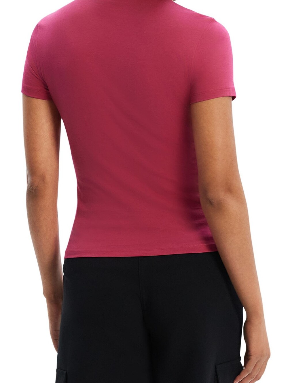 Theory Tiny Apex Organic Pima Cotton T-shirt, Size P (XS) - Picture 8 of 9